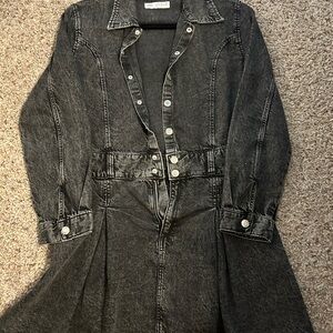 Women's Black Denim Jacket